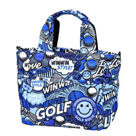 WINWIN STYLE｜ウィンウィンスタイル ラウンドバッグ GOOD TIME HOLIDAY ROUND TOTE BAG BL WB-008 [240×240×130mm]