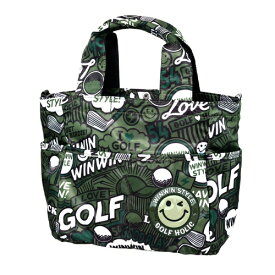 WINWIN STYLE｜ウィンウィンスタイル ラウンドバッグ GOOD TIME HOLIDAY ROUND TOTE BAG KHAKI WB-009 [240×240×130mm]