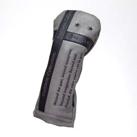レゴリス｜REGOLITH バリアント エンブレムシリーズ ヘッドカバー ドライバー用 GRAY×BLACK VAE-005HC