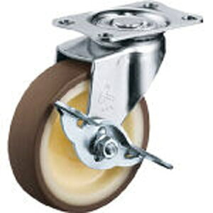 ハンマーキャスターセールス|HAMMER CASTER Eシリーズ自在ブレーキ付ウレタン車100mm 415EUR100BAR01