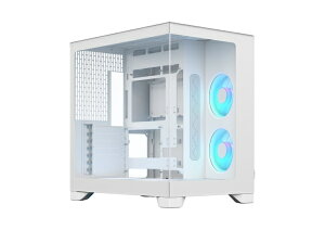 FRACTAL DESIGN�b�t���N�^���f�U�C�� PC�P�[�X [ATX /Micro ATX /Extended ATX /Mini-ITX] Pop 2 Vision White RGB �z���C�g FD-C-POV2A-03