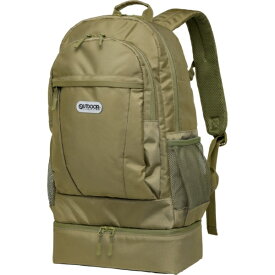 OUTDOOR PRODUCTS｜アウトドアプロダクツ リュックサック カジュアルバッグ 25L 保冷 保温 軽量 570g カーキ OD-11200-KH