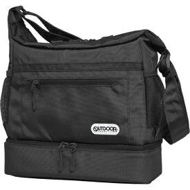 OUTDOOR PRODUCTS｜アウトドアプロダクツ ショルダーバッグ カジュアルバッグ 11L 保冷 保温 軽量 380g ブラック OD-12293-BK