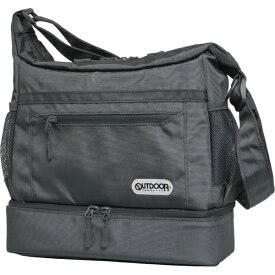 OUTDOOR PRODUCTS｜アウトドアプロダクツ ショルダーバッグ カジュアルバッグ 11L 保冷 保温 軽量 380g ダークグレー OD-12293-DGY