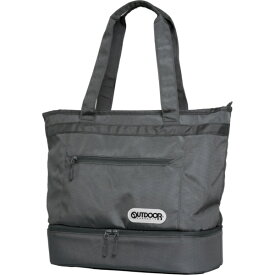 OUTDOOR PRODUCTS｜アウトドアプロダクツ トートバッグ カジュアルバッグ 26L 保冷 保温 軽量 490g ダークグレー OD-13130-DGY