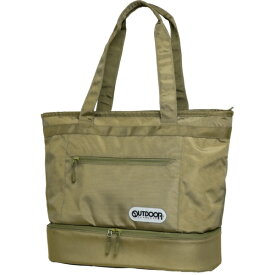 OUTDOOR PRODUCTS｜アウトドアプロダクツ トートバッグ カジュアルバッグ 26L 保冷 保温 軽量 490g カーキ OD-13130-KH