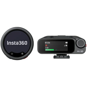 INSTA360�b�C���X�^360 Insta360 Mic Pro (1 TX + 1 RX) �O���t�@�C�g�u���b�N MCB10-MICPRO02