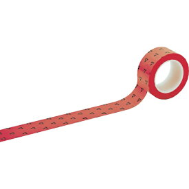 日本緑十字｜JAPAN GREEN CROSS HCPAS-50R　CR用帯電防止ラインテープ赤　50mm幅×33m　259024《※画像はイメージです。実際の商品とは異なります》