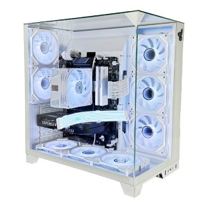 Rabbit0 Studio Rabbit0 Studio �Q�[�~���O�p�\�R�� AMD Ryzen 7 5700X / RTX 5060 �z���C�g Rabbit0 Studio RBST-7800X3D-9070WH