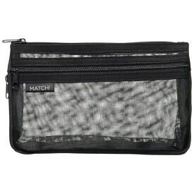 サンスター文具｜sun-star メッシュケース MATCH(マッチ) ブラック