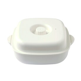 伊原企販｜Ihara Kihan 蒸し器 鍋 スチームポット レシピ付き 電子レンジ most ホワイト most6