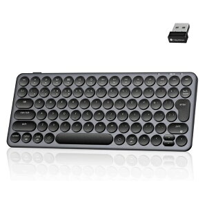 Keychron�b�L�[�N���� �L�[�{�[�h B3 Pro ���{�ꂩ�ȂȂ� �A�C�{���[�z���C�g B3P-K8Z-JIS [�L���E���C�����X /Bluetooth�EUSB-A�{USB-C]