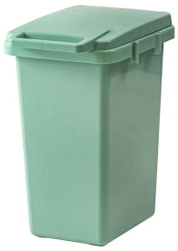 東谷｜AZUMAYA 【ゴミ箱】ワンハンドトラッシュカン45L（W34.1×D45×H57.5cm） ミントグリーン LFS-845MG [45L]【キャンセル・返品不可】
