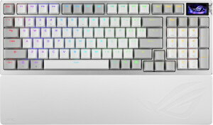 �y2026�N05��22�������z ASUS�b�G�C�X�[�X �Q�[�~���O�L�[�{�[�h�{���X�g���X�g(���s�b�h�g���K�[�Ή�) ROG Azoth 96 HE Lite �u���b�N ROG/AZOTH/96/HFX2/WH [�L���E���C�����X /Bluetooth�EUSB-A�{USB-C]