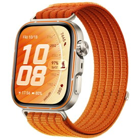 【エントリーで最大全額ポイント還元｜10/11まで】 HUAWEI｜ファーウェイ スマートウォッチ HUAWEI WATCH FIT 5 Pro Orange NKIB29OR