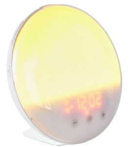 GOLWIS�b�S���E�B�X GOLWIS WAKE UP LIGHT ALARM CLOCK SUNRISE-WH [�f�W�^��]