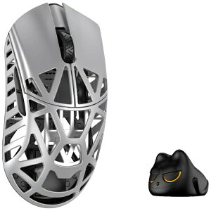 WLmouse�b�E�B���}�E�X �Q�[�~���O�}�E�X Beast X Pro -Side Slits �T�C�h������- Silver WL-BXPRO-SIL-O [���w�� /�L���^����(���C�����X) /5�{�^�� /USB]