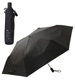 KIZAWA｜キザワ 折りたたみ傘 ガイドパネル形状安定日傘 自動開閉パットフォールド swifit ブラック 65399-007-BK [晴雨兼用傘 /53cm]