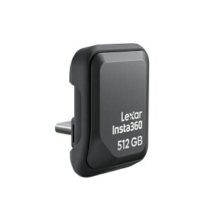 INSTA360�b�C���X�^360 �N�C�b�N���[�_�[512GB �|�[�^�u��SSD �u���b�N CINSGAVA
