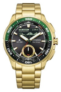 CITIZEN�b�V�`�Y�� PROMASTER�i�v���}�X�^�[�j �����d�G�R�E�h���C�u�m�\�[���[���v�n�@MARINE�V���[�Y�@�R���r�l�[�V�����E�I�b�`�@Wave Tracker ���C�g�S�[���h JV3002-51E
