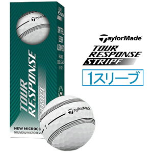 �e�[���[���C�h�S���t�bTaylor Made Golf �S���t�{�[�� TM26 �c�A�[���X�|���X �S���t�{�[�� TM26 Tour Response Stripe Ball Clear [3���i1�X���[�u�j]