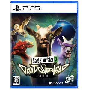 �y2026�N07��30�������z PLAION�b�v���C�I�� Goat Simulator 3 - Goat Overload Edition�i�S�[�g�V�~�����[�^�[3 �S�[�g�I�[�o�[���[�h�G�f�B�V�����j�yPS5�z �y��������z���s�z