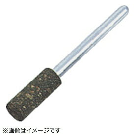 トラスコ中山｜TRUSCO NAKAYAMA ゴム軸付砥石　φ8×幅20×軸3　#120　10本入　MI1208M