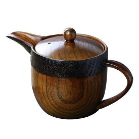 若兆｜Wakacho 急須 布貼り 小 漆 木製 ティーポット 天然木 食器