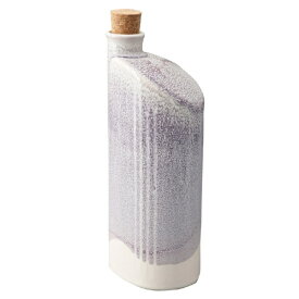 ヤマ庄陶器 イオンボトル 900ml 綾 陶器 信楽焼 ブルーベリー