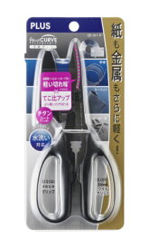 PLUS｜プラス フィットカットカーブ 万能チタン ブラック SC-190PMT