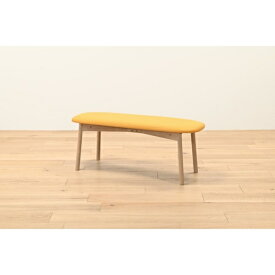 光製作所｜HIKARI FURNITURE ワークカフェダイニングベンチ アリカ（W110×D38×H44cm） オレンジ DL-OR【キャンセル・返品不可】