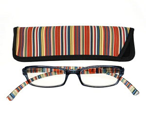 �x�C���C�� neck readers ���[�f�B���O�O���X�i�V�ዾ�j �l�b�N���[�_�[�Y �X�^���_�[�h �X�g���C�v �I�����W�}���` PC2217ZA�i+2.50�j Bayline �I�����W�}���` PC2217ZA