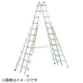 長谷川工業｜Hasegawa Kogyo アルミ合金製伸縮式長尺専用脚立 LG-10109 【メーカー直送・代金引換不可・時間指定・返品不可】