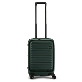 LOJEL｜ロジェール スーツケース Small REFRESH ファスナータイプ 旅行日数目安：3〜4泊 約37L(拡張時42L) Cubo（キューボ） フォレストグリーン CUBO-S-REFRESH-FG [TSAロック搭載]