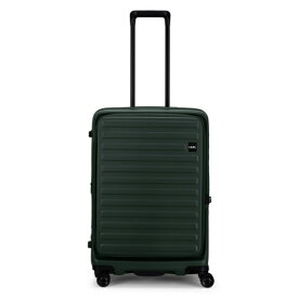 LOJEL｜ロジェール スーツケース Medium REFRESH ファスナータイプ 旅行日数目安：5泊〜1週間 約70L(拡張時77L) Cubo（キューボ） フォレストグリーン CUBO-M-REFRESH-FG [TSAロック搭載]