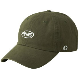 ピン｜PING 男女兼用 HW-N2605 カラーコードカジュアルキャップ COLOR CODE CASUAL CAP グリーン 39343-04 [ユニセックス]【返品交換不可】