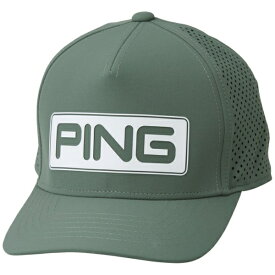 ピン｜PING 男女兼用 HW-T2501 ツアーキャップ TOUR CAP カーキ 38205-14 [ユニセックス]【返品交換不可】