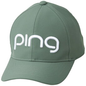 ピン｜PING ウィメンズ HW-L2501 ツアーキャップ TOUR CAP カーキ 38218-09 [レディース]【返品交換不可】