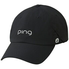 ピン｜PING ウィメンズ HW-L2609 サングラスホルダーキャップ SUNGLASSES HOLDER CAP ブラック 39339-02 [レディース]【返品交換不可】