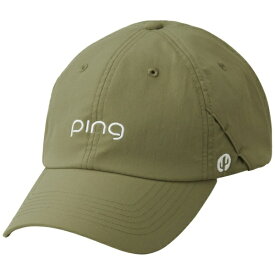 ピン｜PING ウィメンズ HW-L2609 サングラスホルダーキャップ SUNGLASSES HOLDER CAP カーキ 39339-03 [レディース]【返品交換不可】