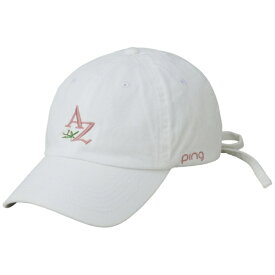 ピン｜PING ウィメンズ HW-L2610 カジュアルリボンキャップ CASUAL RIBBON CAP ホワイト 39340-01 [レディース]【返品交換不可】