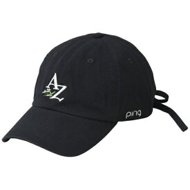 ピン｜PING ウィメンズ HW-L2610 カジュアルリボンキャップ CASUAL RIBBON CAP ブラック 39340-02 [レディース]【返品交換不可】