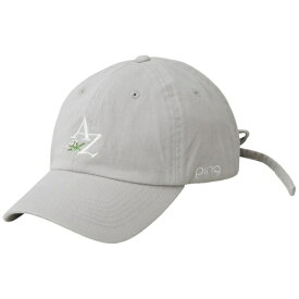 ピン｜PING ウィメンズ HW-L2610 カジュアルリボンキャップ CASUAL RIBBON CAP グレー 39340-03 [レディース]【返品交換不可】