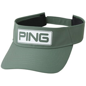 ピン｜PING 男女兼用 HW-T2502 ツアーバイザー TOUR VISOR カーキ 38206-12 [ユニセックス]【返品交換不可】