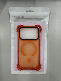 STYLE Promotion｜スタイルプロモーション iPhone 17 Pro 耐衝撃マグネットクリアケース SUMACO オレンジ AP-SRMGOR17Pro [背面ケース /Magsafe対応]
