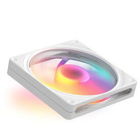 【2026年06月18日発売】 NZXT｜エヌゼットエックスティー ケースファン [140mm /2000RPM] F140 RGB Fan(2026) ホワイト RF-R214S-WF