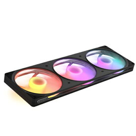 NZXT｜エヌゼットエックスティー ケースファンx3 [140mm /2000RPM] F420 RGB Fan(2026) シングルフレーム ブラック RF-R242U-BF