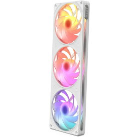 【2026年06月18日発売】 NZXT｜エヌゼットエックスティー ケースファンx3 [120mm /2200RPM] (リバースブレード) F360 RGB REVERSE Fan(2026) シングルフレーム ホワイト RF-R236R-WF