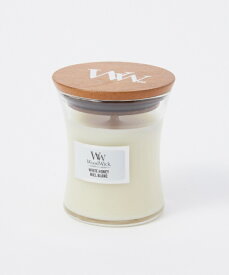 WOODWICK アロマキャンドル ホワイトハニー Jar Candle S