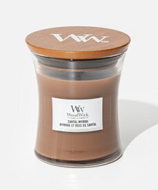 WOODWICK アロマキャンドル サンタルミルラ Jar Candle S